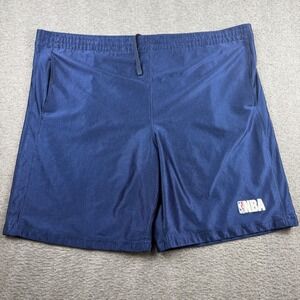 NBA Elevation Basketball Shorts Men's 2XL Navy Blue‎ Mesh Athletic Gym RN 104648